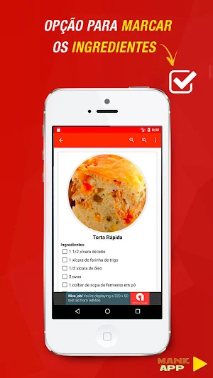 Receitas de Tortas Screenshot 2