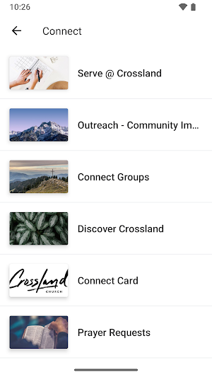 Crossland Church Screenshot 1