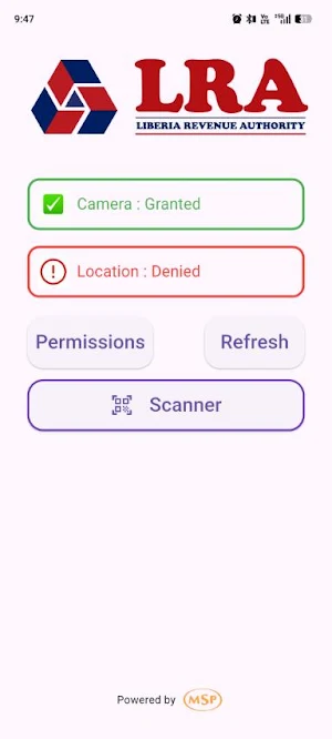 LRA QR Validator Screenshot 1