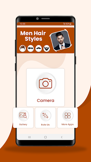 Man Hairstyle Photo editor Screenshot 1