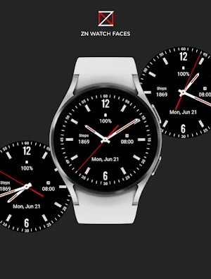 Black Jet Analogue Watch Face Screenshot 1