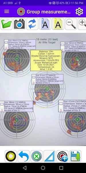 My Shooting - Measure And Share Hits On Targets Screenshot 3