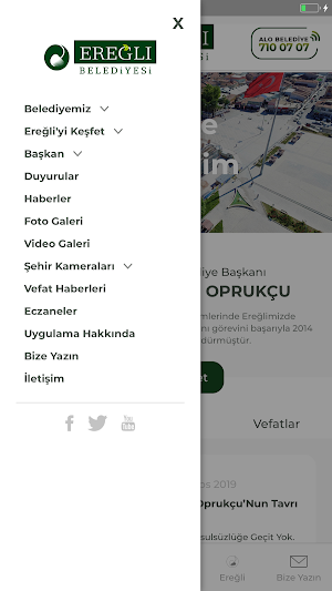 Ereğli Belediyesi Screenshot 1