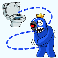 Toilet Rush - Maze Puzzle