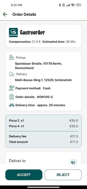 ONOS Driver Screenshot 1