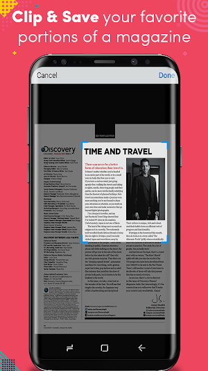 Discovery Channel Magazine Screenshot 1