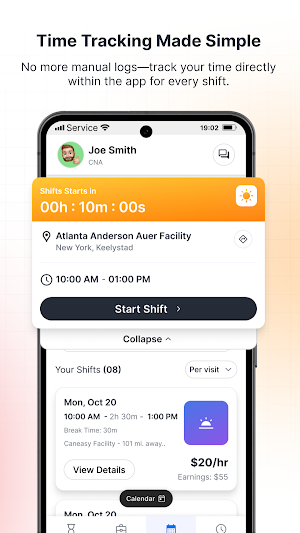 Eclat Healthcare Staffing Screenshot 1