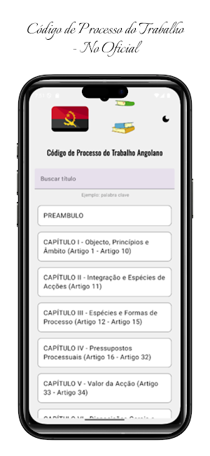 Código de Processo do Trabalho Screenshot 2
