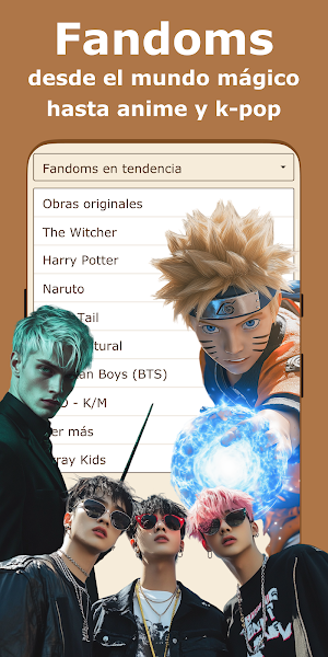 Fanfictionero - fanfiction Screenshot 2