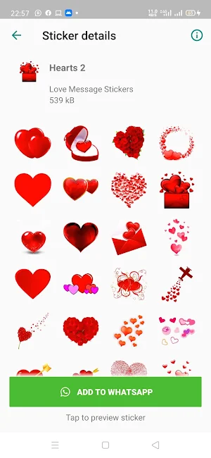 New Love Stickers 2021 ❤️ WAStickerApps Love Screenshot 2