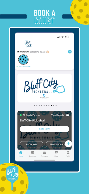 Bluff City Pickleball Screenshot 1