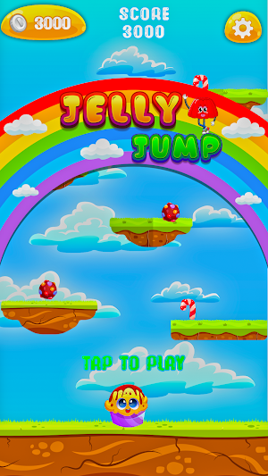 Happy Jelly Jump 3D Game Screenshot 0