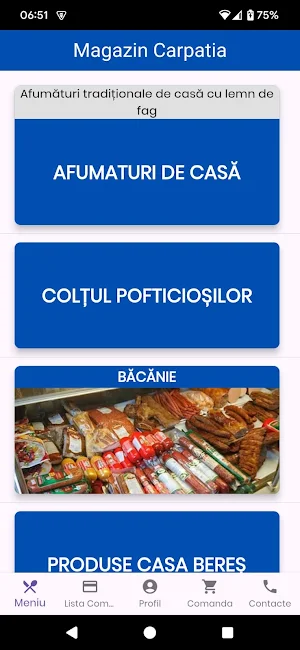 Carpatia Magazin Romanesc Screenshot 1