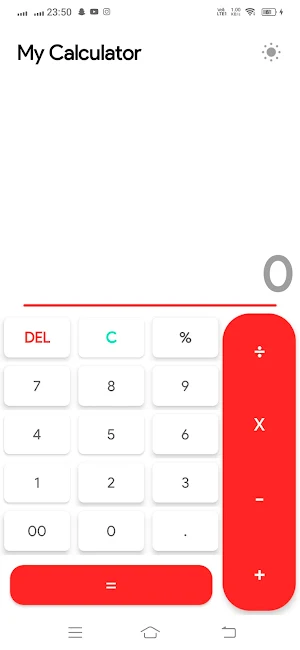 My Calculator Screenshot 1