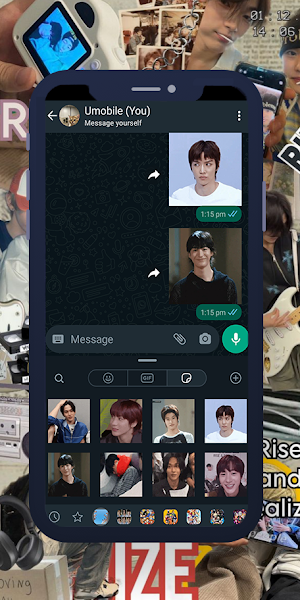 Riize Animated WAStickers Screenshot 1