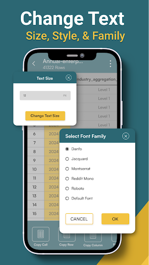 CSV Viewer – CSV Editor Screenshot 2