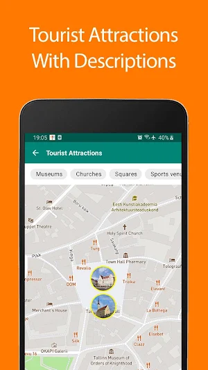 Estonia Offline Map and Travel Guide Screenshot 0