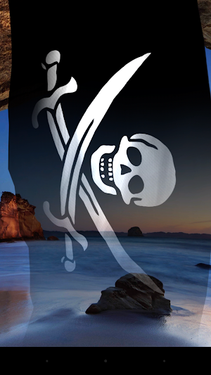 Pirate Flags Live Wallpaper Screenshot 1