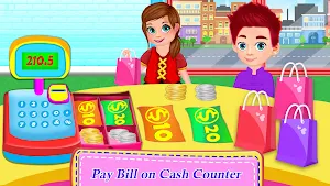 Pretend Fashion Tailor Boutique: Dressmaker Game Screenshot 3