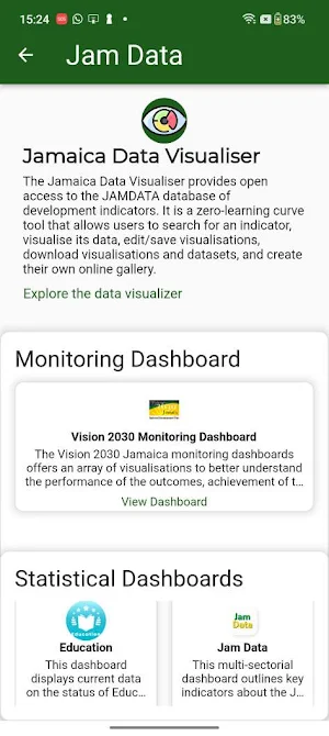 Jam Data Screenshot 2