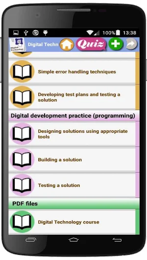 Digital Technology course Screenshot 3