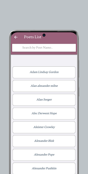 English Poems - Poetic Journey Screenshot 1