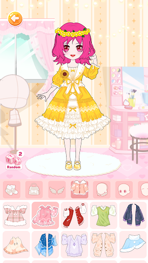BiBi Girl: Doll Dress Up Game Screenshot 0