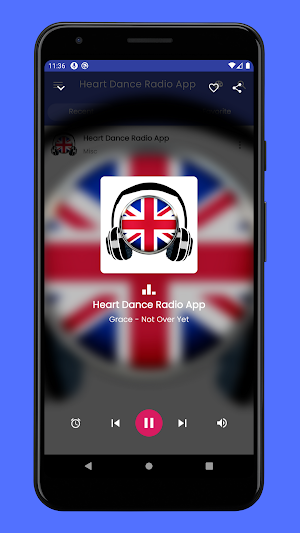Heart Dance Radio App Screenshot 1