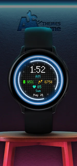 NEON-ONE - Gyro Watch Face Screenshot 0