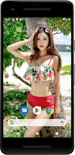 Sexy Japanese Girls Wallpaper Screenshot 3