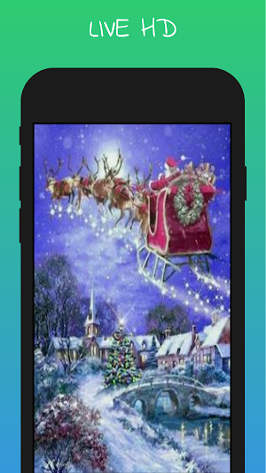 Christmas Live Wallpaper Music Screenshot 2