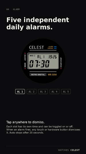 Retro Watch Complication Screenshot 3
