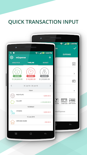 mExpense - Spending Tracker Screenshot 1