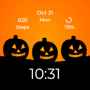 Halloween Watch Face Screenshot 0