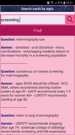 Breaste cancer Exam Review: Co Screenshot 3