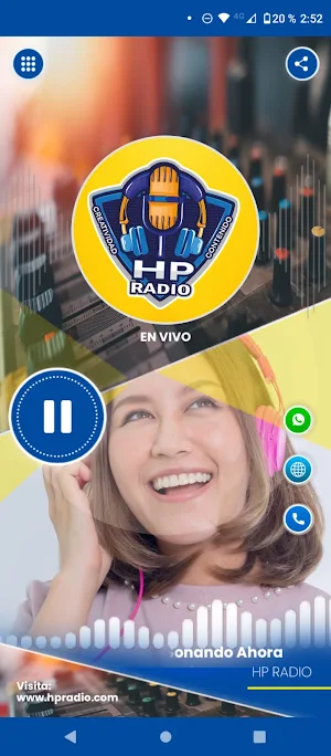 HP Radio Ecuador Screenshot 1