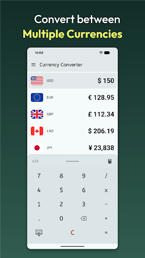 Currency Converter Screenshot 0
