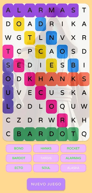 Word Search: Cinema and TV Screenshot 2