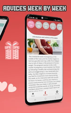 Pregnancy App: Fetus Growth Screenshot 2