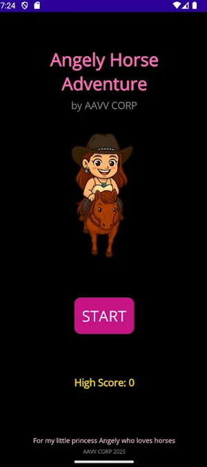 Angely Horse Adventure Screenshot 0
