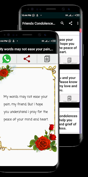Condolence Messages Screenshot 3