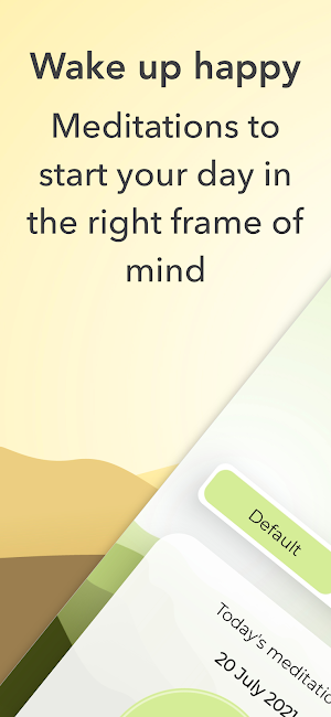 Morning meditation: daily inspiration & confidence Screenshot 0