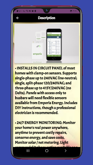 sense electricity monitorguide Screenshot 3