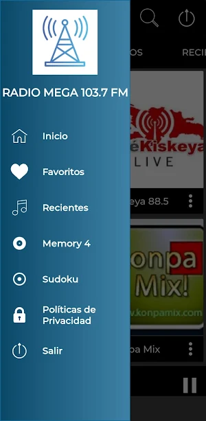 Radio Mega 103.7 Fm Haiti Mega Screenshot 0