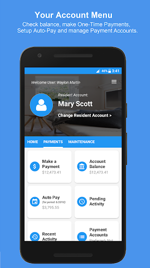 RENTCafé Senior Living Resident Screenshot 2