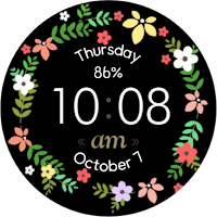 Flower HD: Digital Watch Face