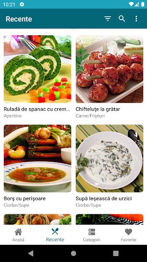 Rețete culinare românești Screenshot 1