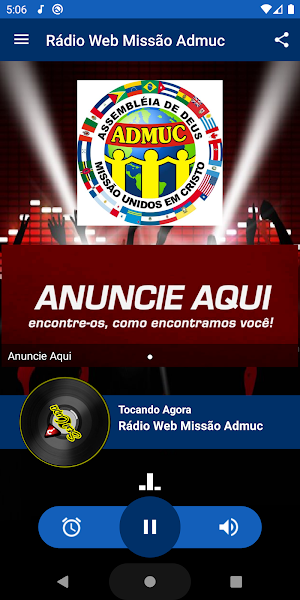 Rádio Web Missão Admuc Screenshot 0