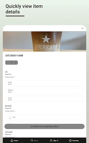 Americano Espresso Bar Boston Screenshot 3
