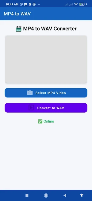 MP4 to WAV Converter Screenshot 3